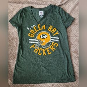 Green Bay‎ Packers, NFL, Super Bowl, Fitted, Football, T-Shirt- Sz Medium